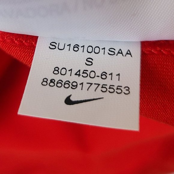 NEW Nike Womens Pro Elite Kenya 3/4 Zip Pullover Long Sleeve 801450-611 Size S - Picture 6 of 7